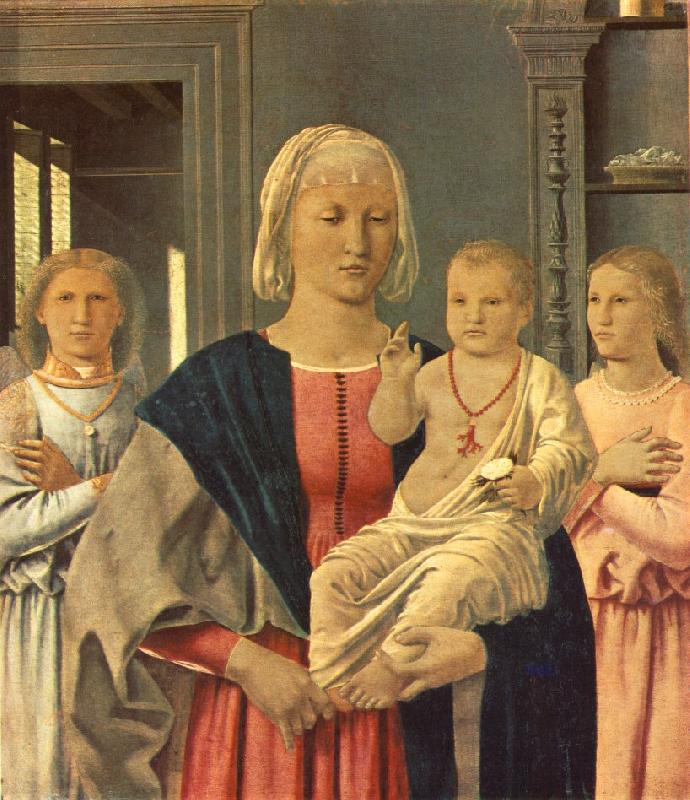 Piero della Francesca Madonna of Senigallia Sweden oil painting art